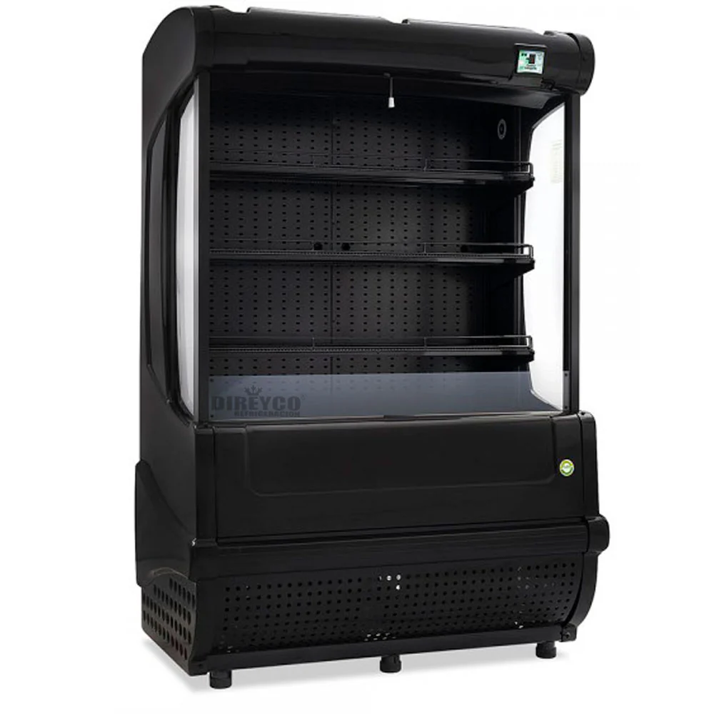 Imbera Vra-23 Cortina De Aire Exhibidora 3 Parrillas Led. 134 cm. 651.3 Lts./23 pies NEGRO