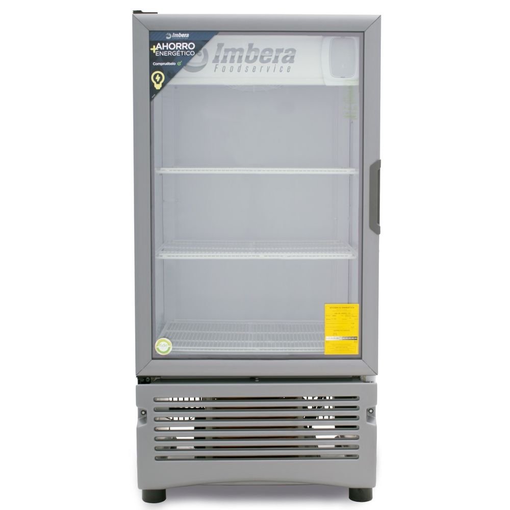 Imbera Vr11 1010852 Refrigerador Vertical 1 Puerta Cristal Luz Led 115V.