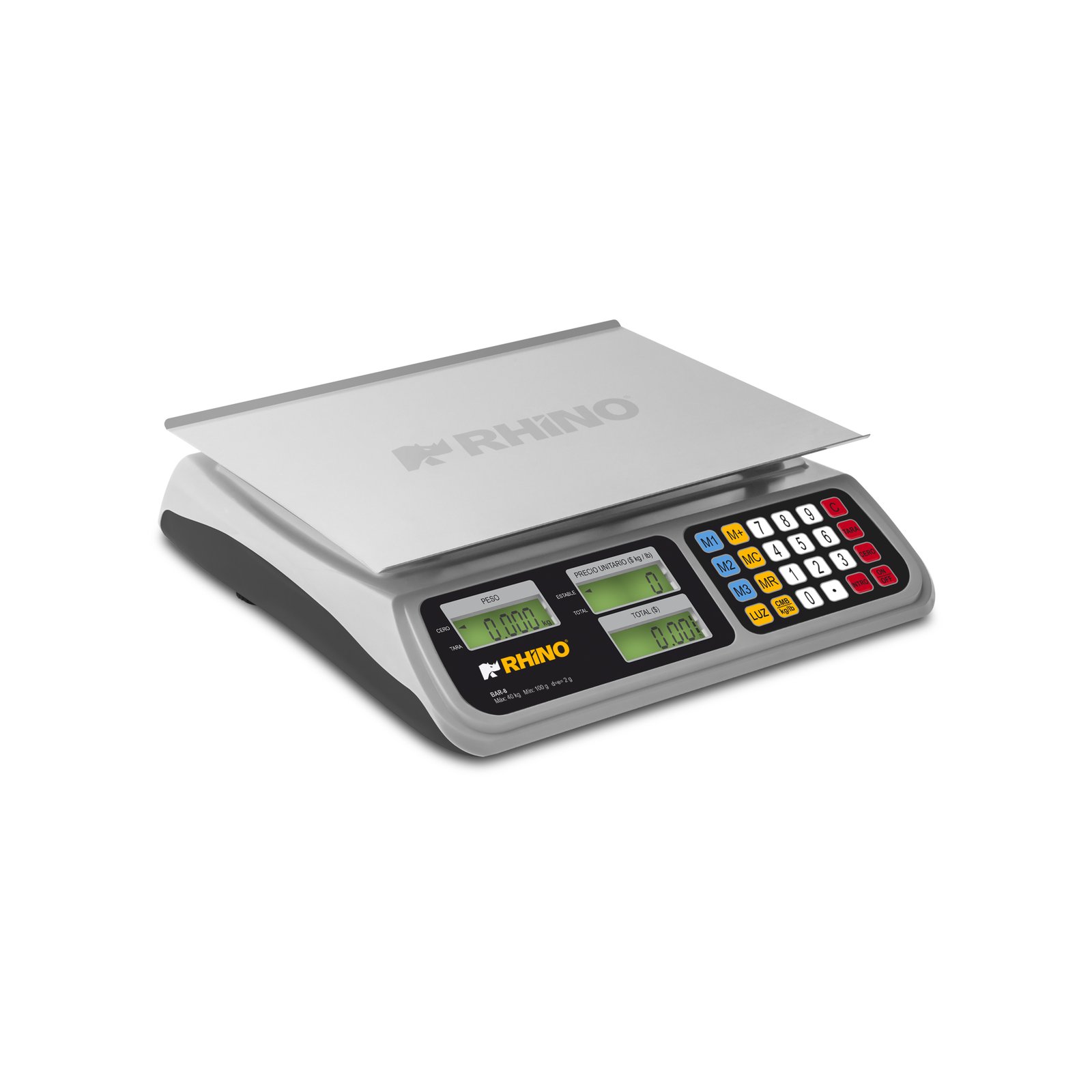 Bascula Comercial 40 Kg Rhino BAR-8