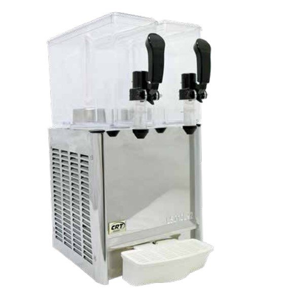 DISPENSADOR DE JUGOS CRT 2T SS NEGRO