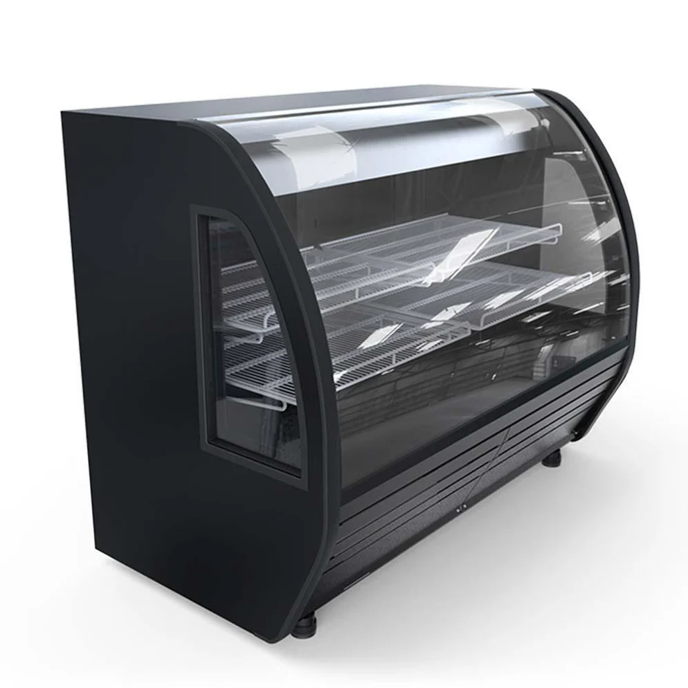 Imbera Bhs-20 1017332 Vitrina Horizontal Mediana Cristal Curvo 10.1 pies