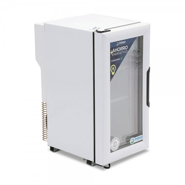 Imbera Vf1.5 Congelador Vertical 1 Puerta Cristal 1.5 Pies Luz Led
