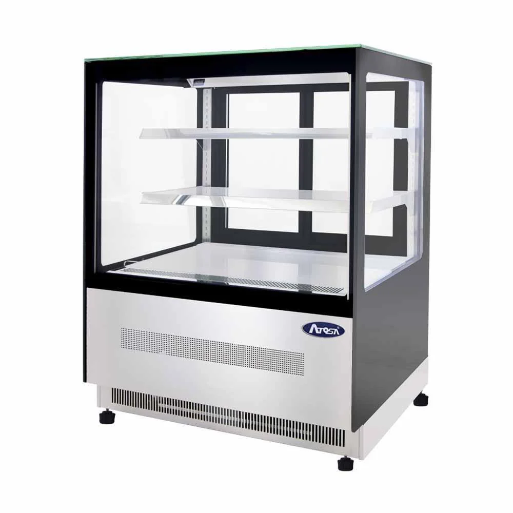 VITRINA A PISO VIDRIO RECTO 90 cm