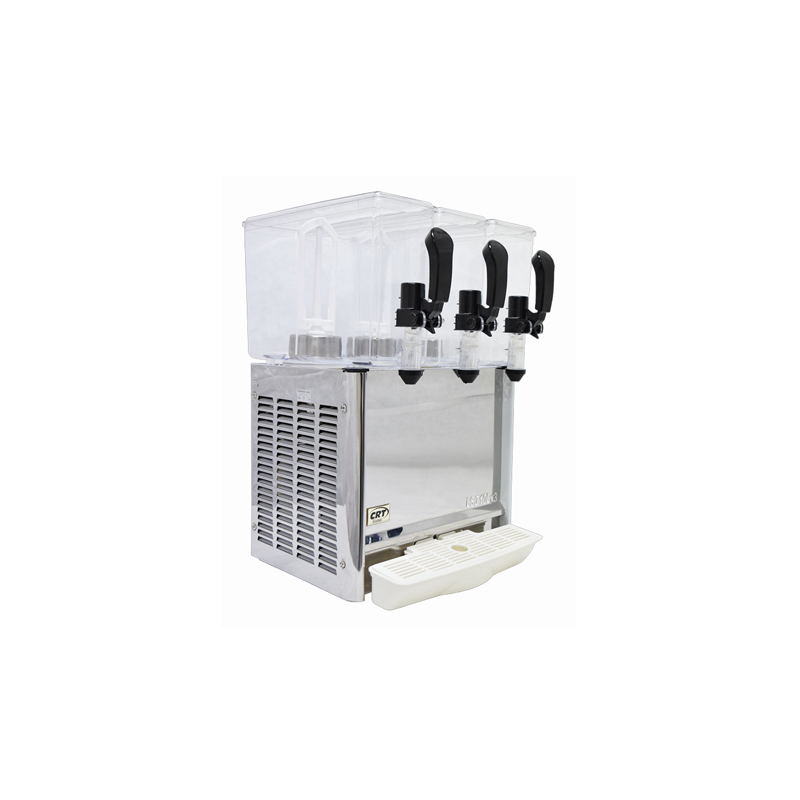 DISPENSADOR DE JUGOS CRT 3T SS NEGRO