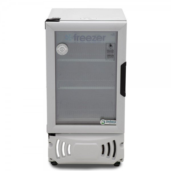 Imbera Vf04 Congelador Vertical 1 Puerta Cristal 4 Pies Luz Led