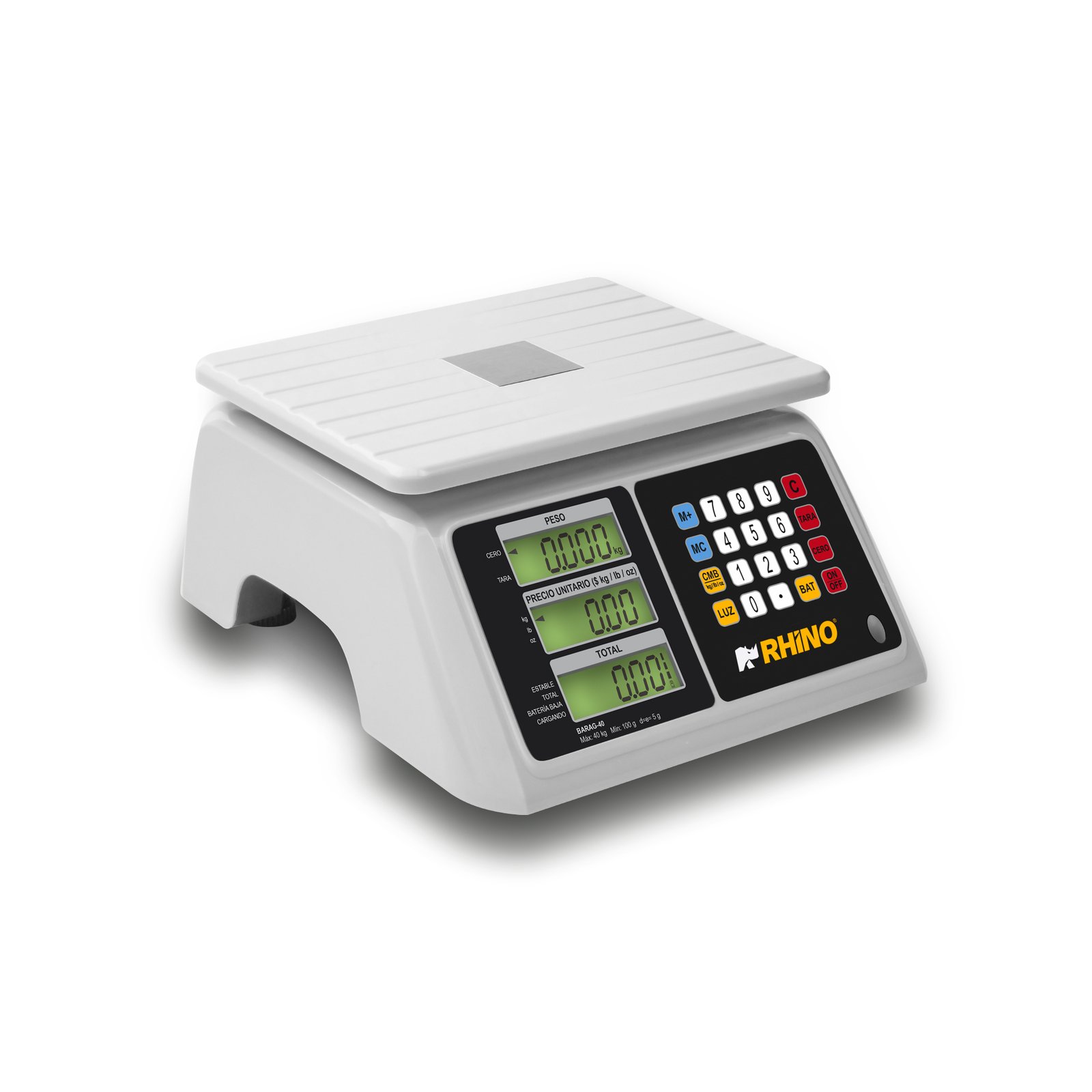 Bascula Contra Agua 40 Kg Rhino BARAG-40