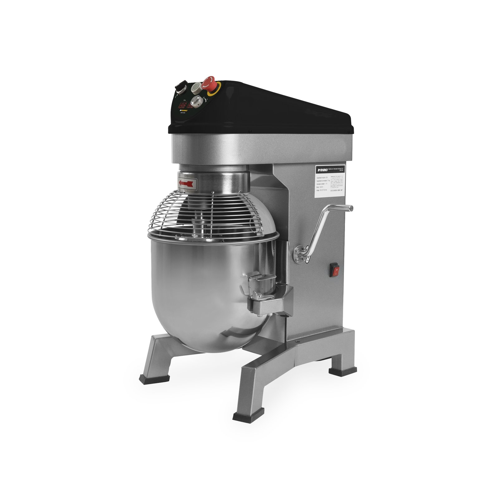 Batidora Planetaria 20 Lt Rhino BATI-20X