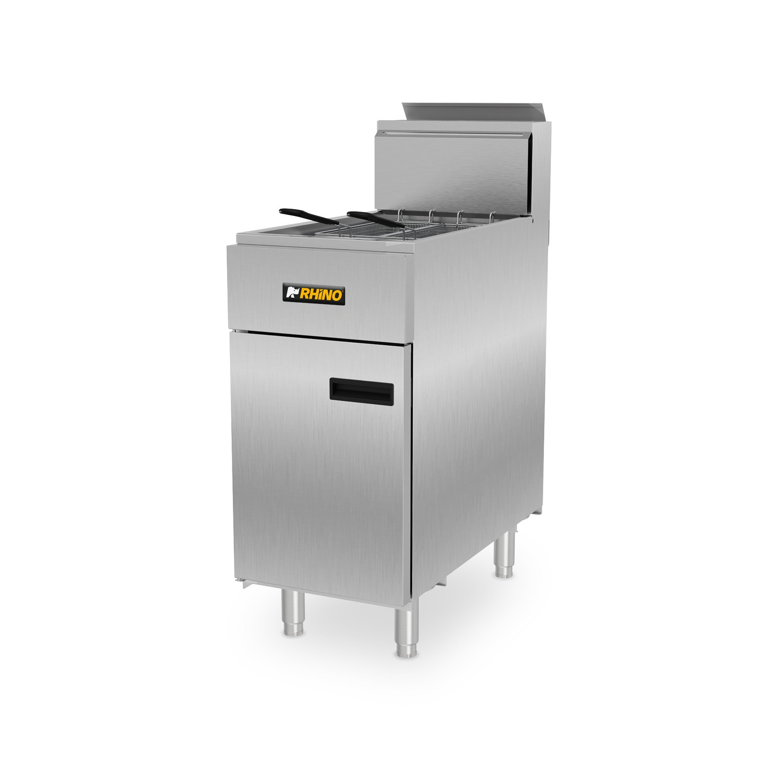 Freidora De Gas Natural 24 L Rhino FREI-24GN