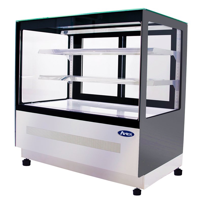 VITRINA A PISO VIDRIOS RECTOS 120 cm