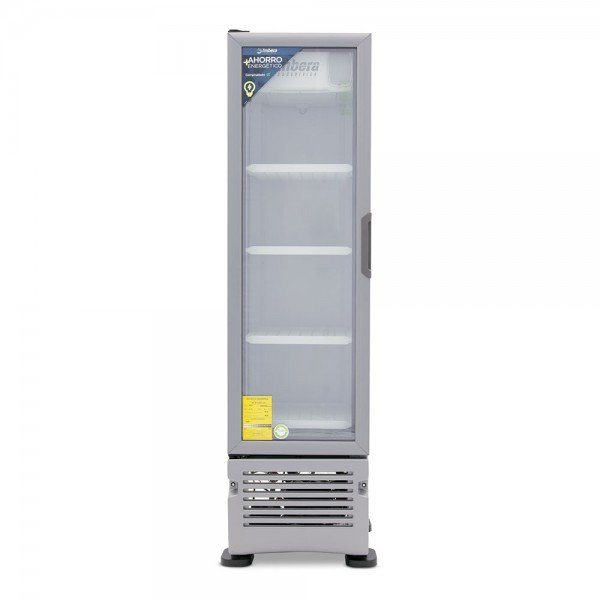Imbera VR08 Refrigerador Vertical 1 Puerta Cristal Luz Led 115V