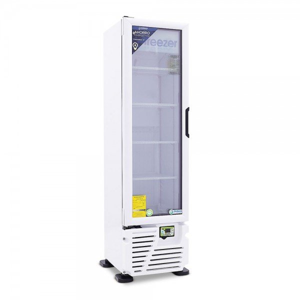 Imbera Vfs08 Congelador Vertical 1 Puerta Cristal 8 Pies Luz Led