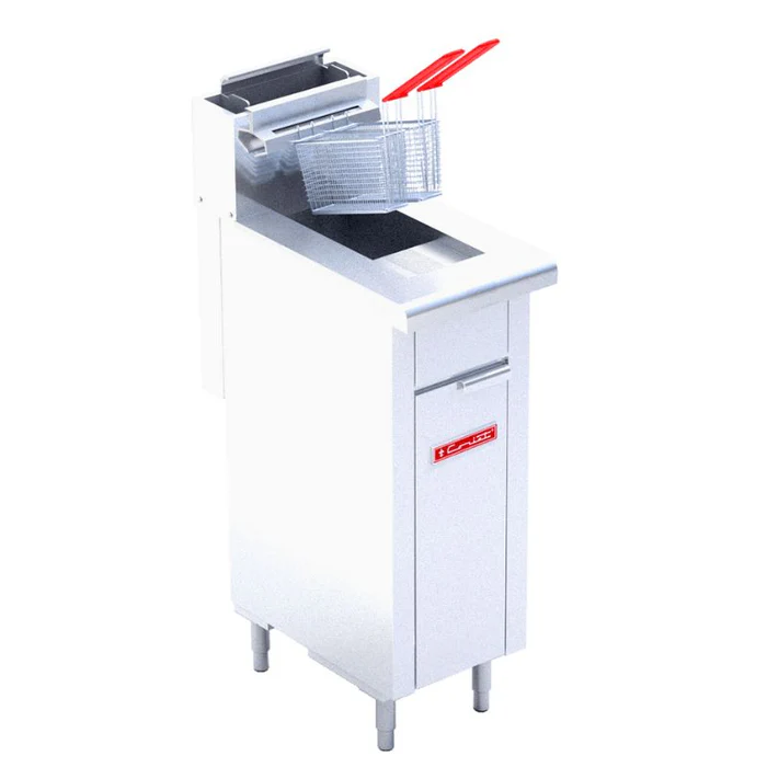 Freidora de piso a gas Coriat modelo TURBO-6.5-1Q de piso Petit 20010411