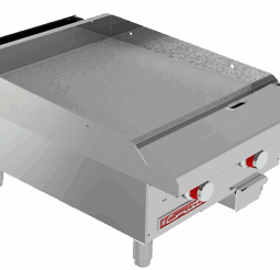 Plancha A Gas 2 Quemadores Coriat CV-2 MASTER DE MESA 26010211