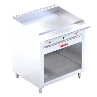 Plancha a Gas, 3 Quemadores, Compartimiento Abierto Coriat EC-GA-GRILL HD DE PISO 16011211