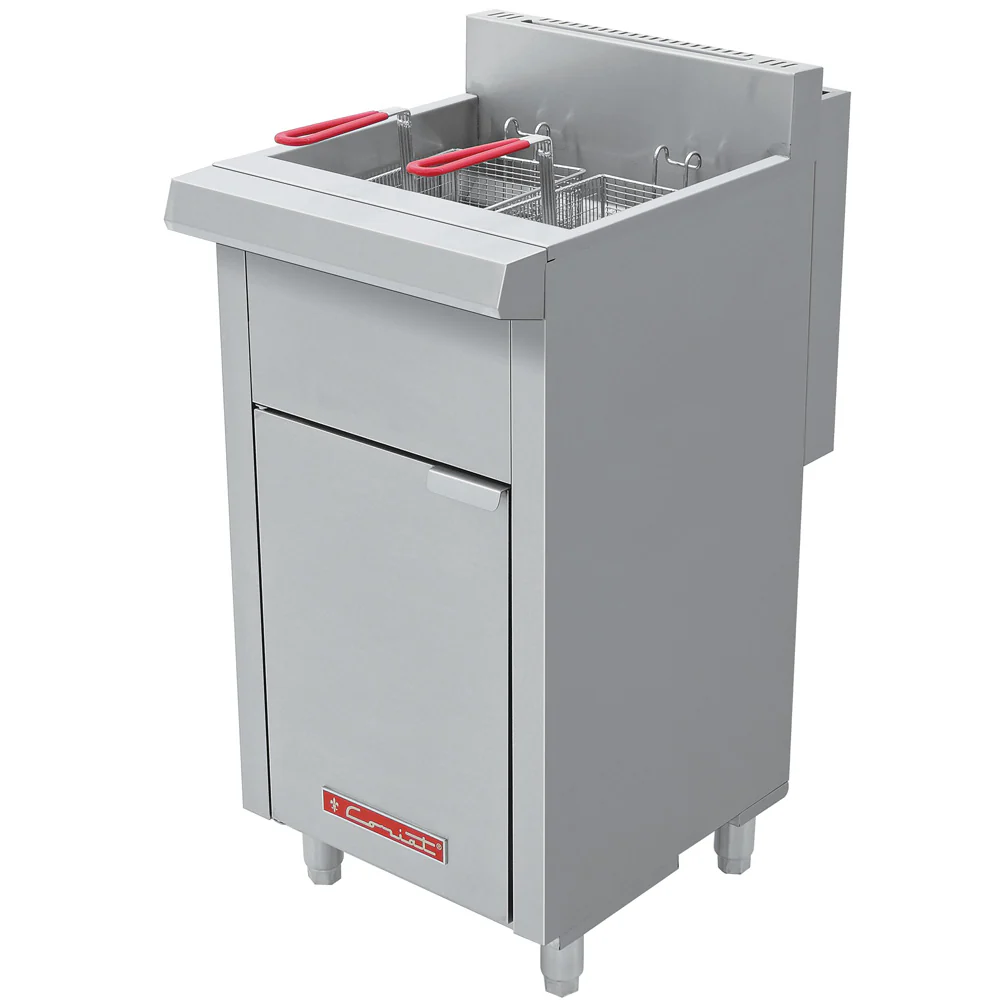 Freidora de Piso a Gas 17 L, 4 Quemadores, Coriat TURBO-17-4Q PETIT 20010711