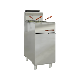 CORIAT Freidora de piso, a gas, 2 canastillas, 20 litros, 3 quemadores TURBO-20-3Q DE PISO MASTER 20011111