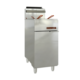 Freidora Turbo de Piso a Gas 25.5 L, 4 Quemadores, 2 Canastillas, Zona Fria Coriat TURBO-25.5-4Q HD 20011211