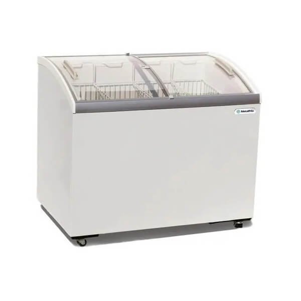 Congelador Horizontal de Puertas Corredizas Cristal Curvo – Metalfrio – CHC400