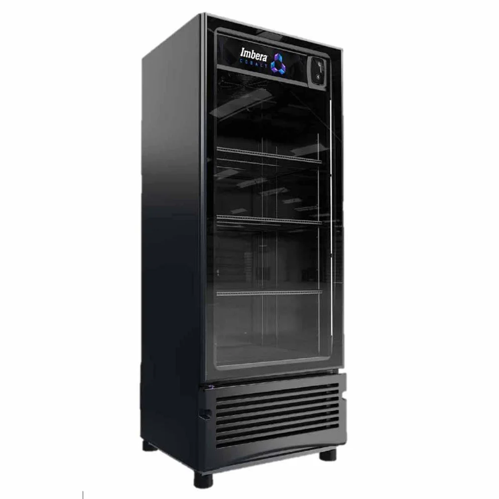 Imbera COBALT 17 PIES 1019864 Refrigerador Vertical Cobalt 1 Puerta Cristal Luz Led