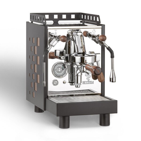 MAQUINA PARA CAFE ESPRESSO ARIA TOP MN MANUAL DOSAGE 1GR PID, 110V, WOOD SQUARE, NEGRA