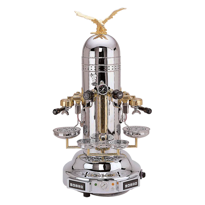 MAQUINA PARA CAFE ESPRESSO EAGLE DE ELECTRONIC DOSAGE 2GR 220V GOLD BRASS