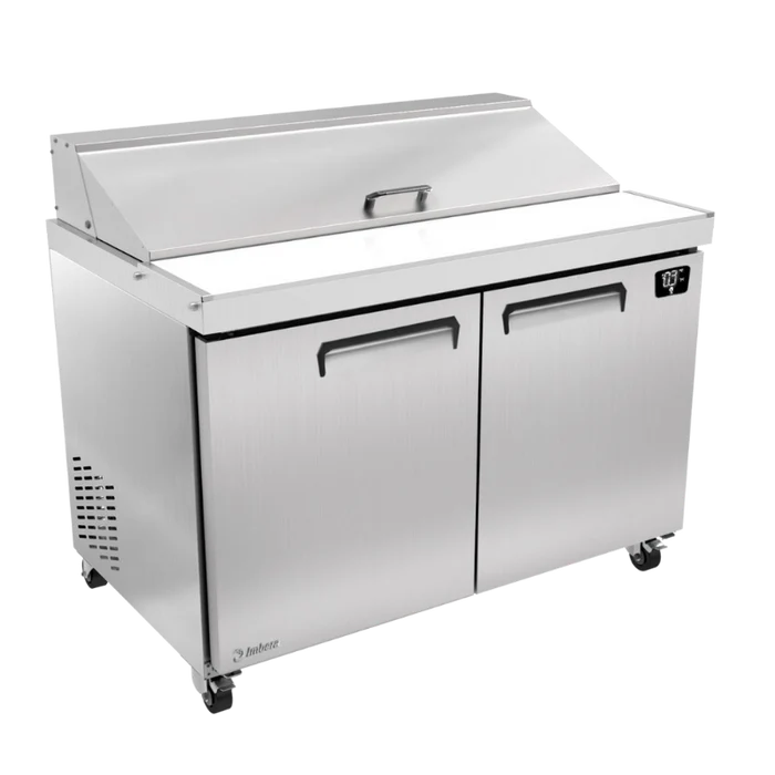 Mesa de Preparación Acero Inox 2 Puertas 9.64 Pies (1028336) Imbera SPT48-2P